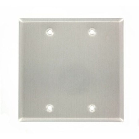 LEVITON Wallplates 2G Alum W/P 83025-EXT